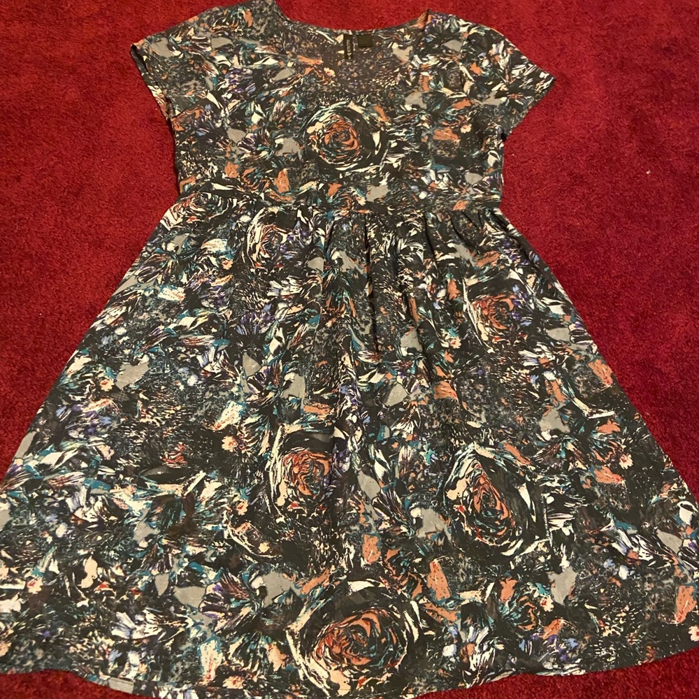 Small PacSun Boho Sheer Babydoll Dress